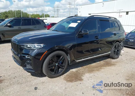2021 BMW X7 xDrive40I из США, поврежденный, VIN 5UXCW2C00M9E73483